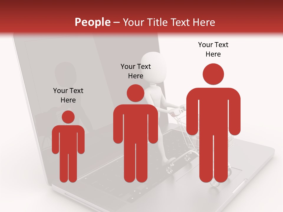 Digital Commerce Isolated PowerPoint Template