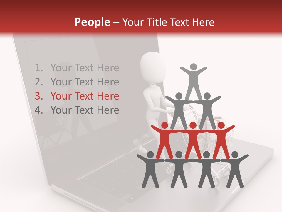 Digital Commerce Isolated PowerPoint Template