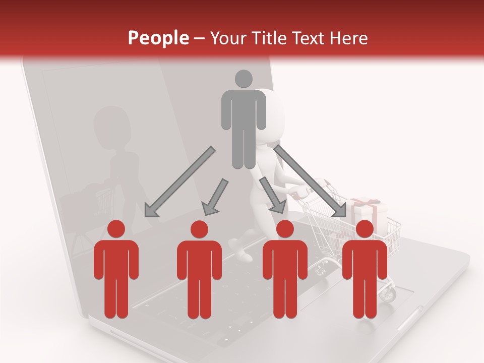 Digital Commerce Isolated PowerPoint Template