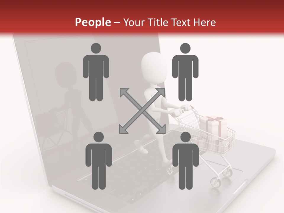 Digital Commerce Isolated PowerPoint Template