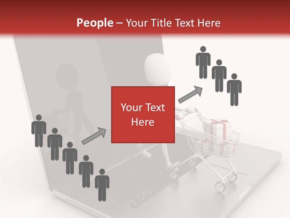 Digital Commerce Isolated PowerPoint Template