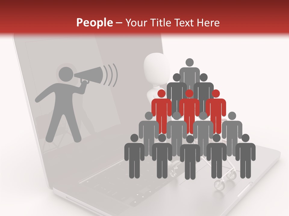 Digital Commerce Isolated PowerPoint Template