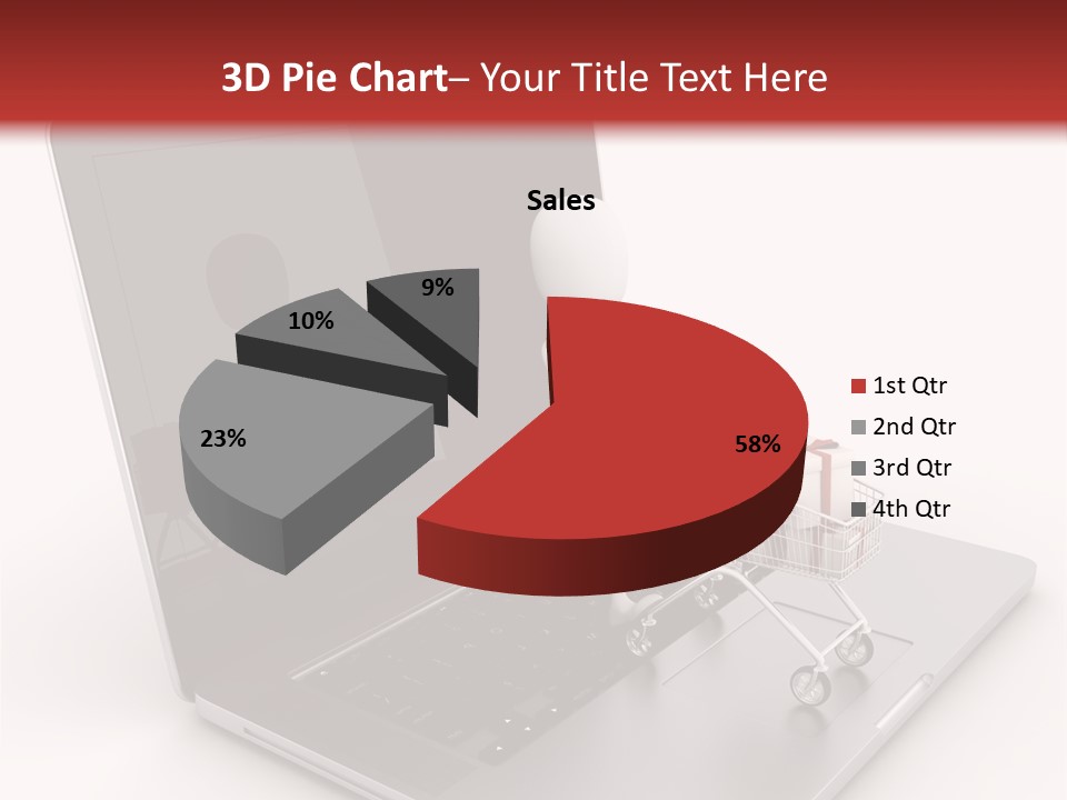 Digital Commerce Isolated PowerPoint Template