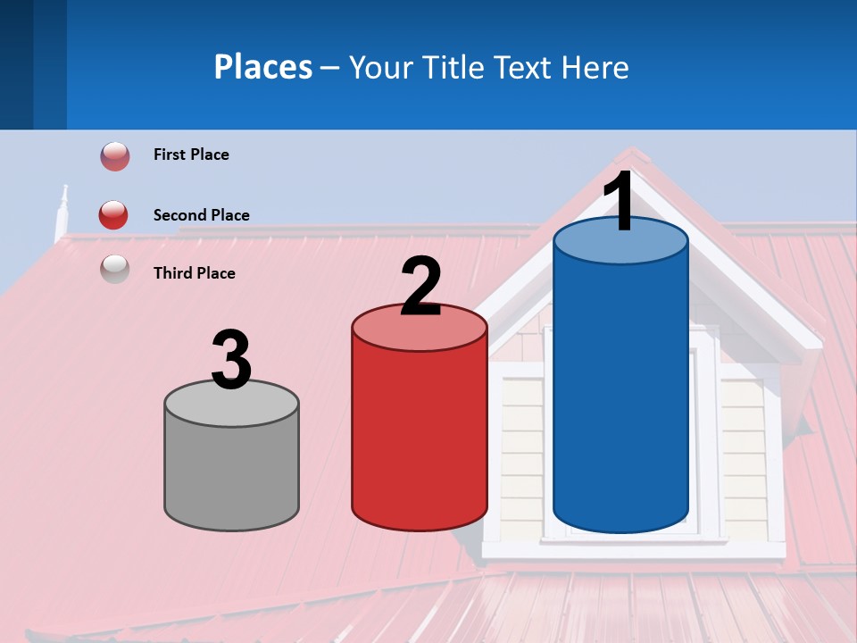 Red Dormer Vivid PowerPoint Template