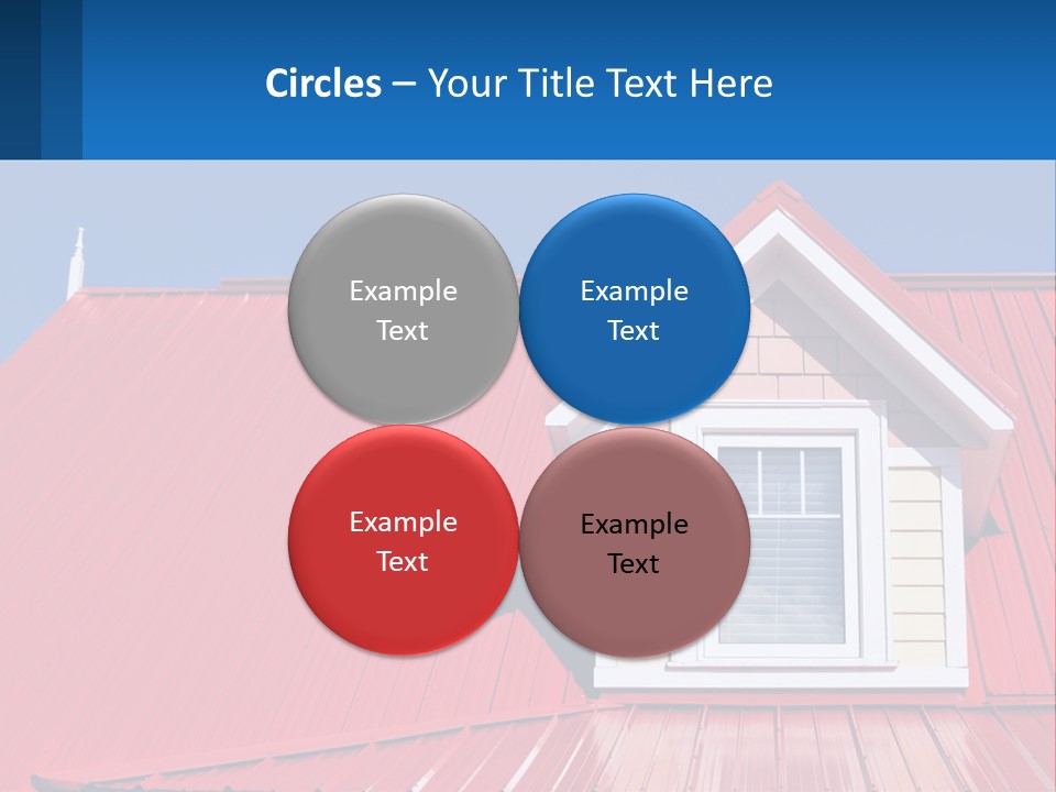 Red Dormer Vivid PowerPoint Template