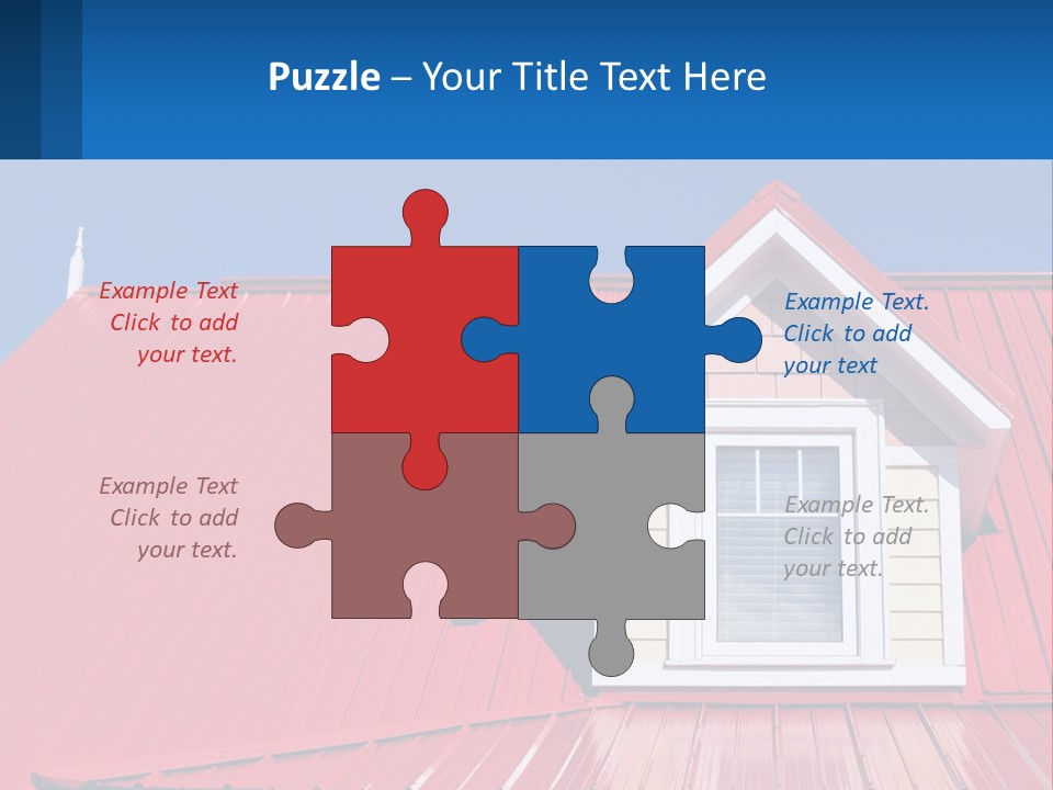 Red Dormer Vivid PowerPoint Template