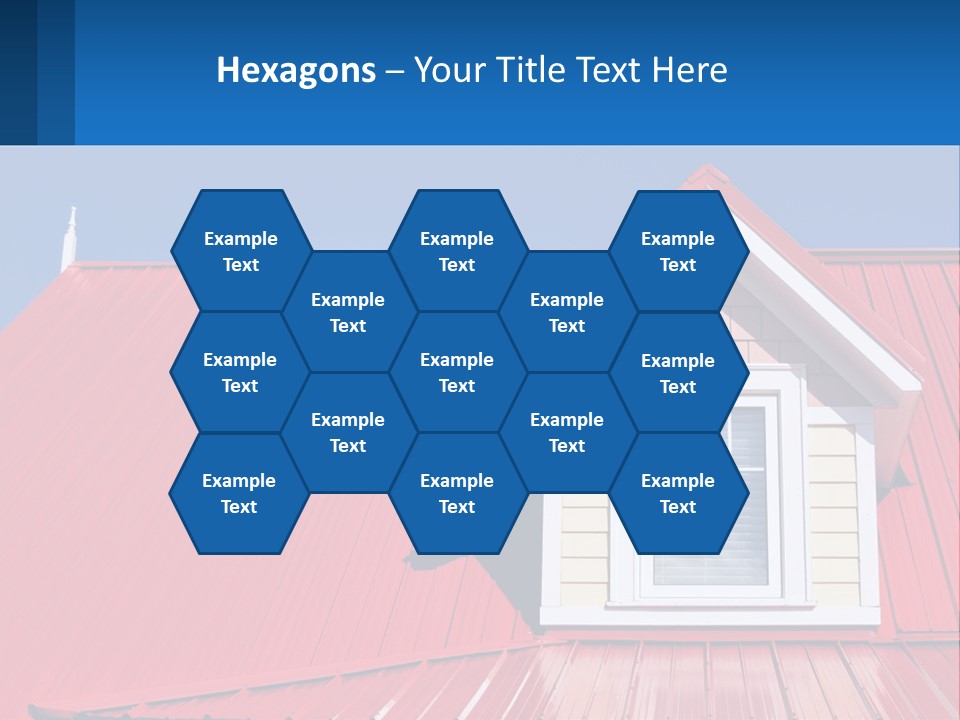 Red Dormer Vivid PowerPoint Template