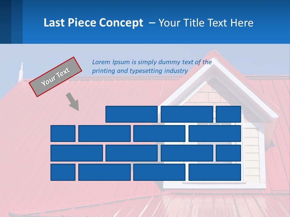 Red Dormer Vivid PowerPoint Template