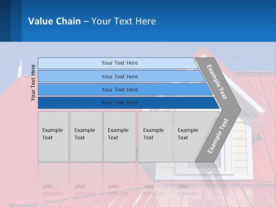 Red Dormer Vivid PowerPoint Template