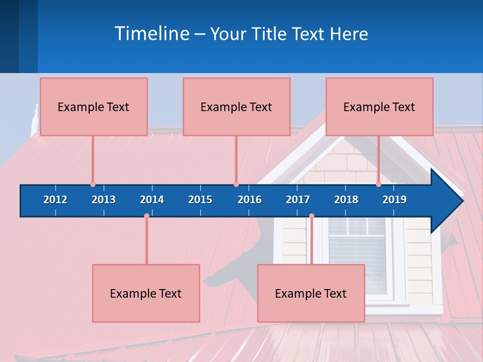 Red Dormer Vivid PowerPoint Template