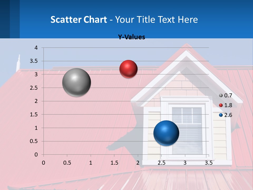 Red Dormer Vivid PowerPoint Template
