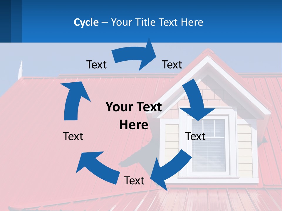 Red Dormer Vivid PowerPoint Template