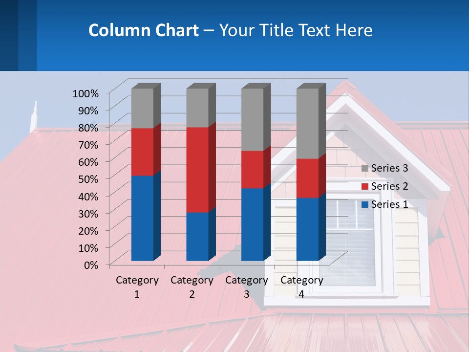 Red Dormer Vivid PowerPoint Template
