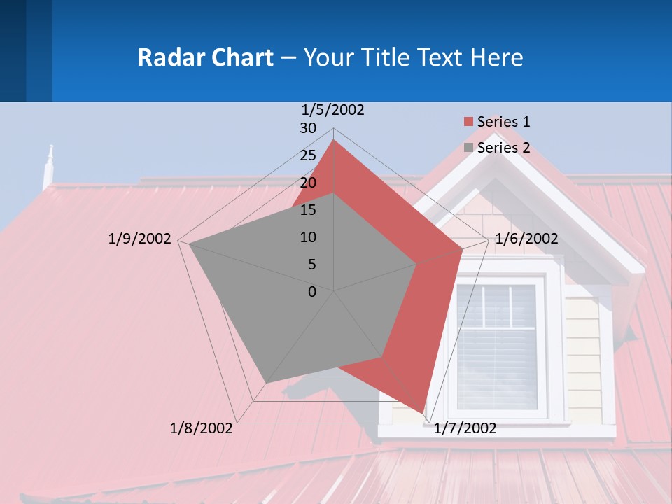 Red Dormer Vivid PowerPoint Template
