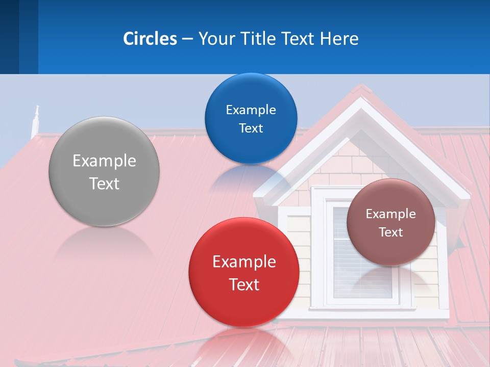 Red Dormer Vivid PowerPoint Template