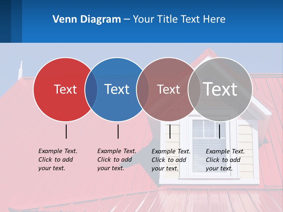 Red Dormer Vivid PowerPoint Template