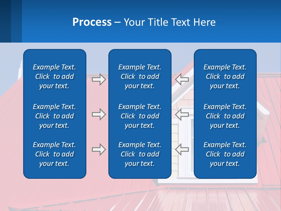 Red Dormer Vivid PowerPoint Template