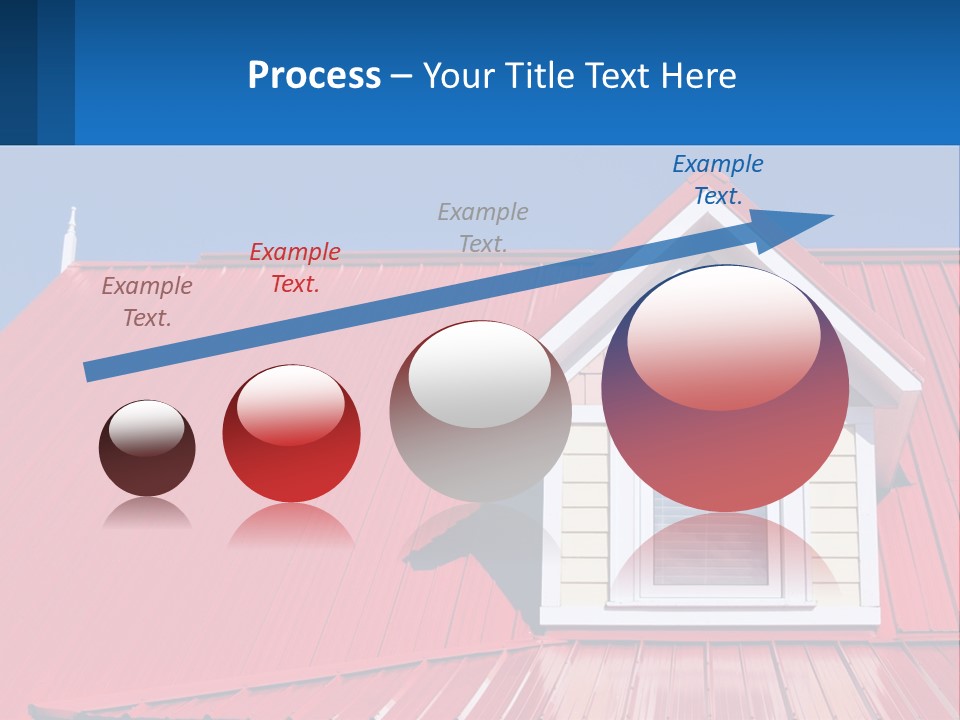 Red Dormer Vivid PowerPoint Template