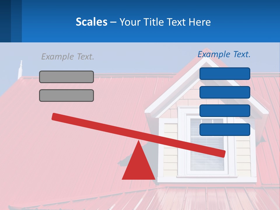 Red Dormer Vivid PowerPoint Template