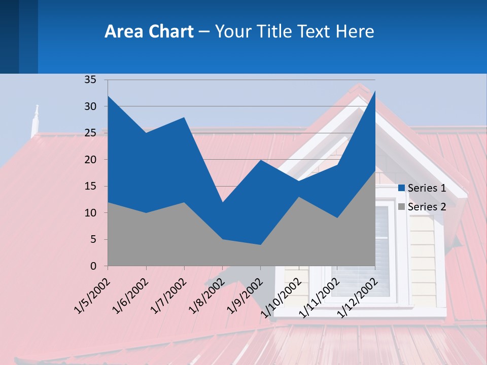 Red Dormer Vivid PowerPoint Template
