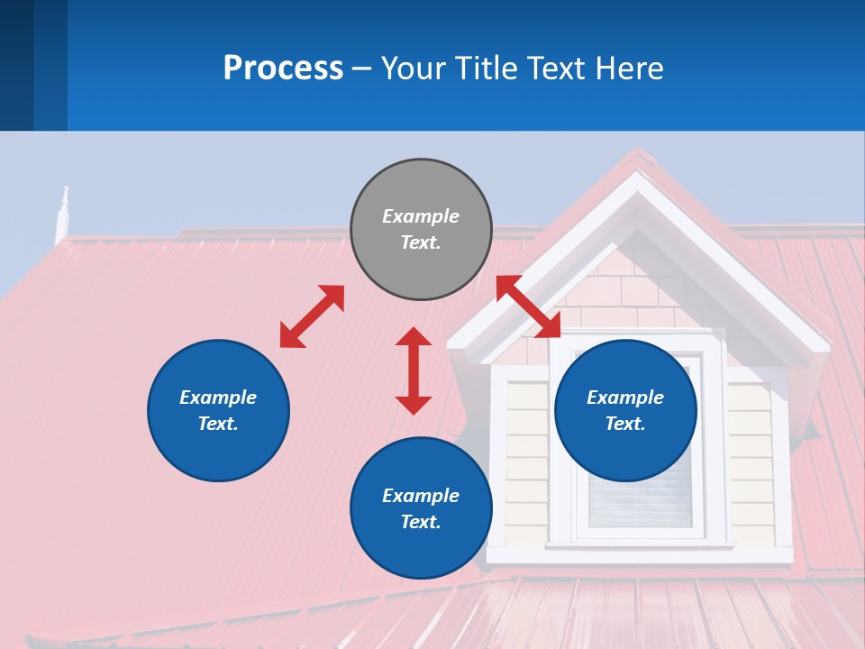 Red Dormer Vivid PowerPoint Template