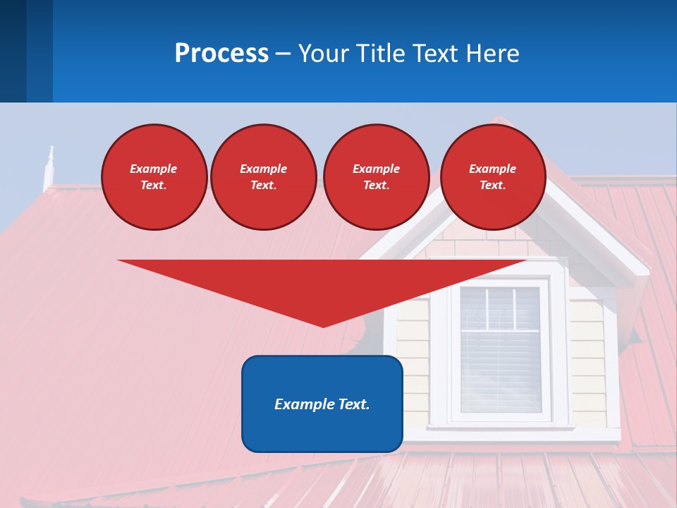 Red Dormer Vivid PowerPoint Template