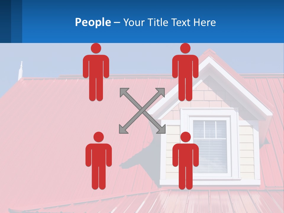 Red Dormer Vivid PowerPoint Template