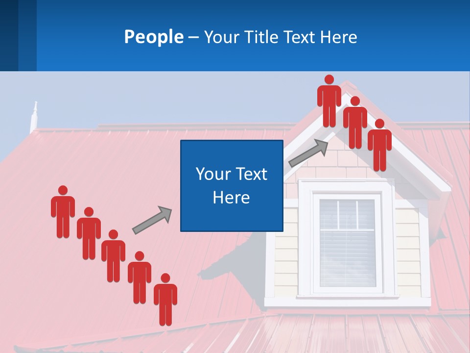 Red Dormer Vivid PowerPoint Template