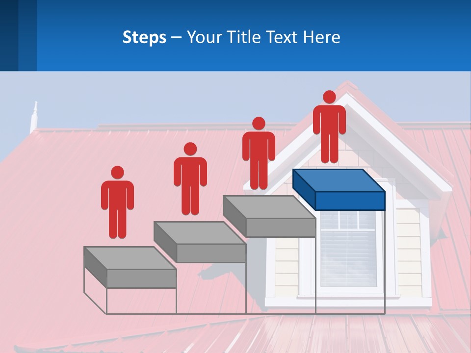 Red Dormer Vivid PowerPoint Template