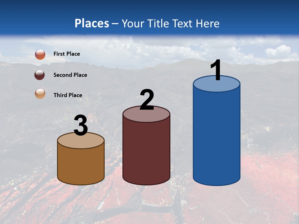 Idaho Metamorphic Landscape PowerPoint Template