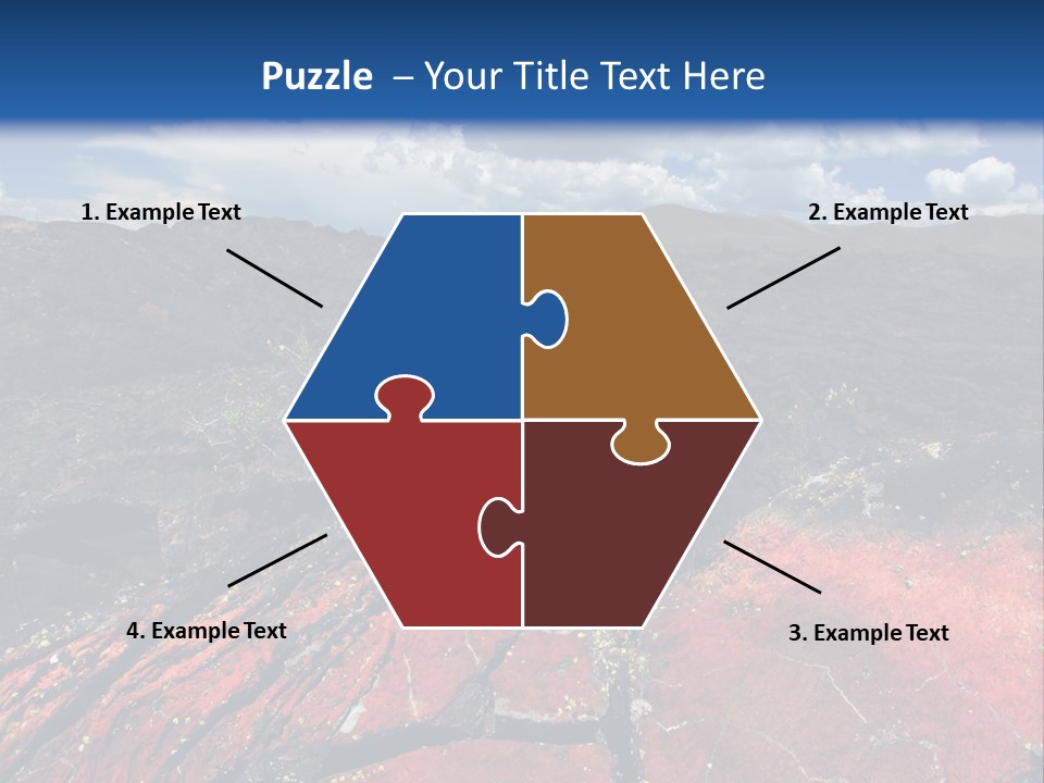 Idaho Metamorphic Landscape PowerPoint Template