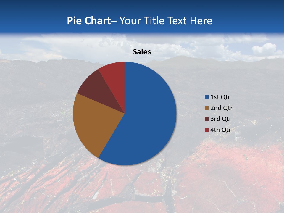 Idaho Metamorphic Landscape PowerPoint Template