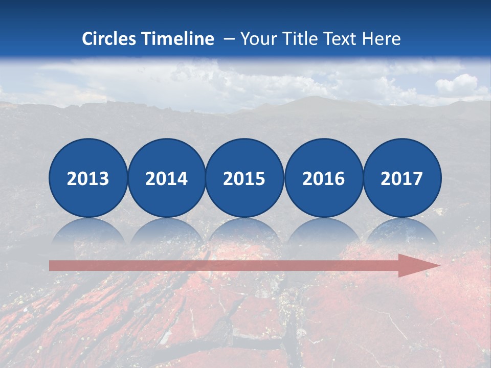 Idaho Metamorphic Landscape PowerPoint Template