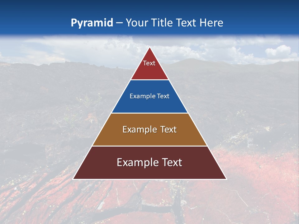 Idaho Metamorphic Landscape PowerPoint Template