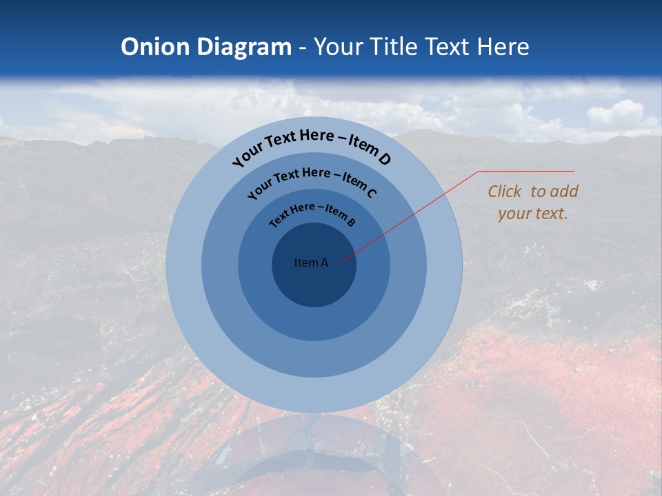 Idaho Metamorphic Landscape PowerPoint Template