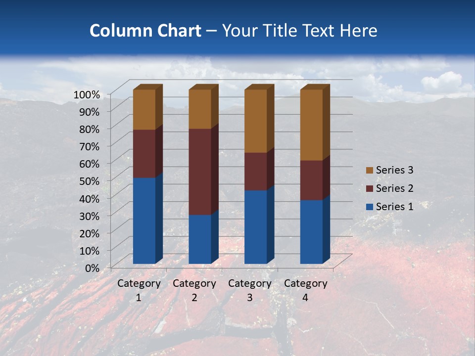 Idaho Metamorphic Landscape PowerPoint Template