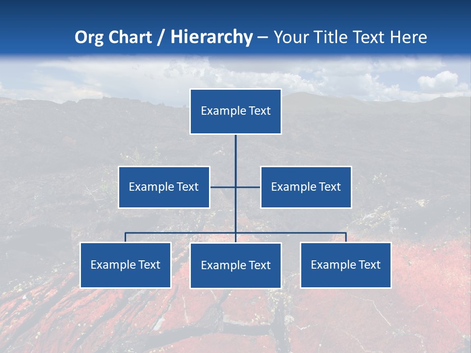 Idaho Metamorphic Landscape PowerPoint Template