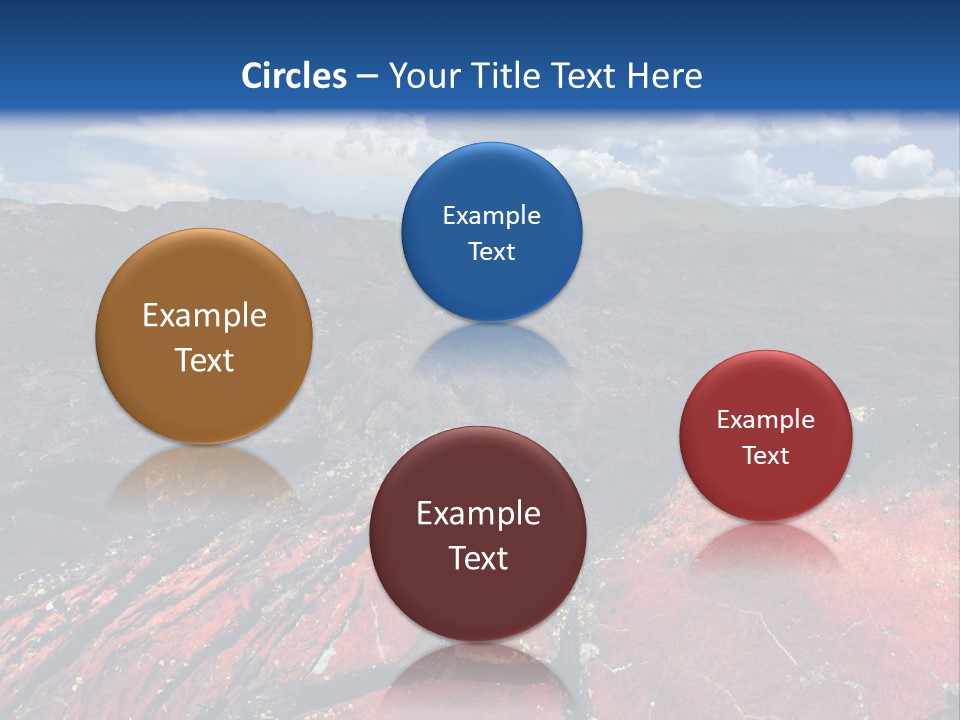 Idaho Metamorphic Landscape PowerPoint Template