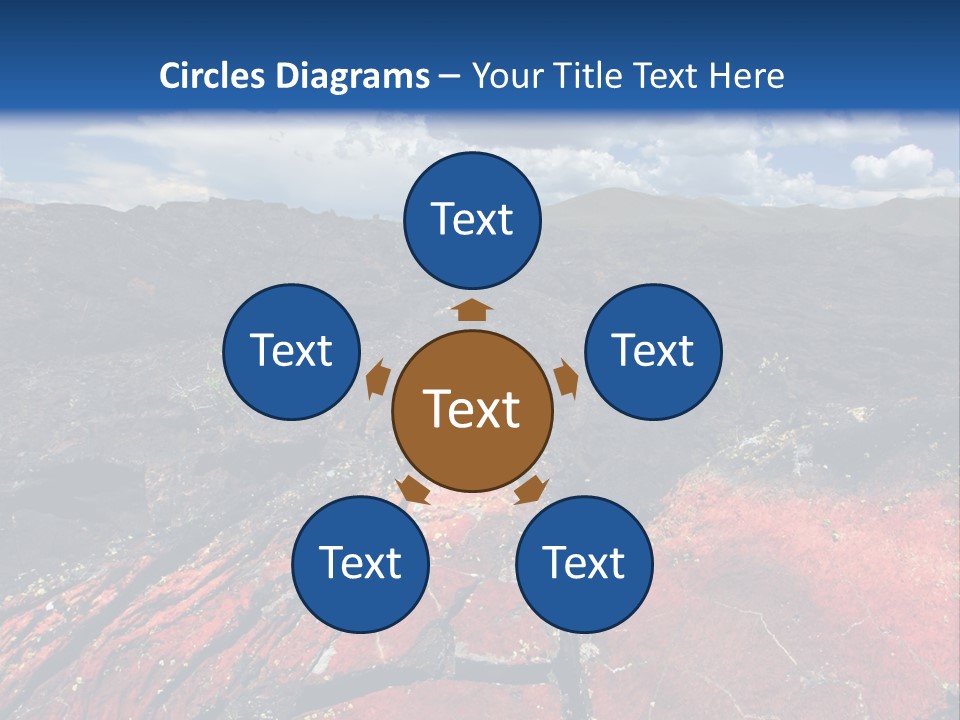 Idaho Metamorphic Landscape PowerPoint Template