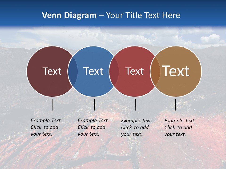 Idaho Metamorphic Landscape PowerPoint Template