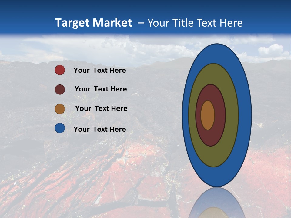 Idaho Metamorphic Landscape PowerPoint Template