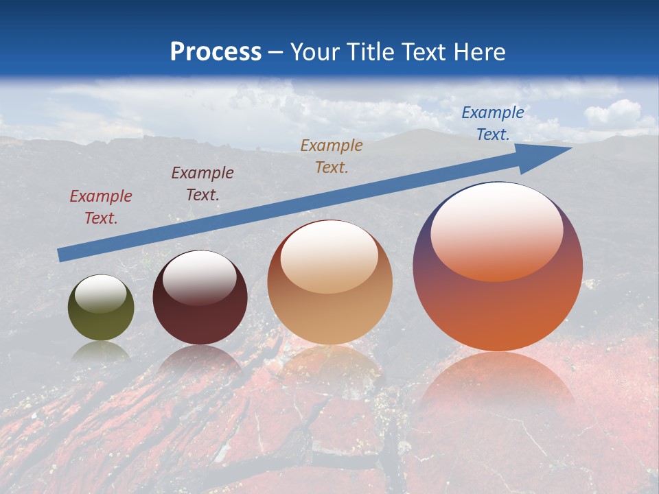 Idaho Metamorphic Landscape PowerPoint Template