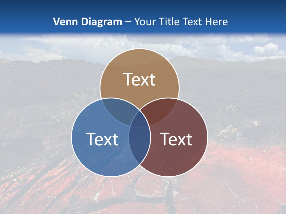 Idaho Metamorphic Landscape PowerPoint Template