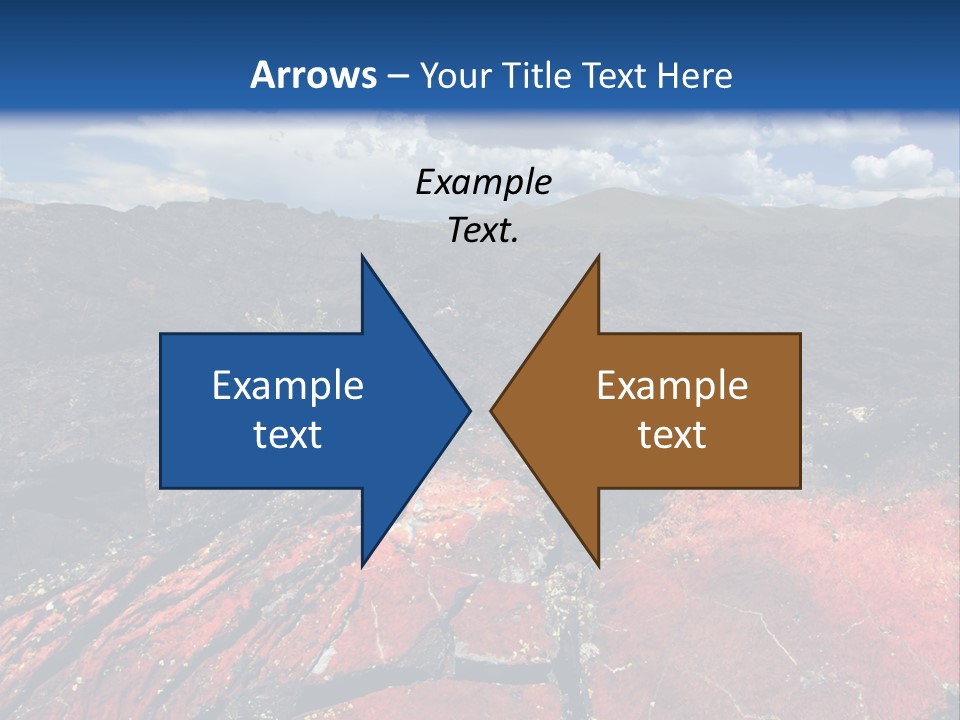 Idaho Metamorphic Landscape PowerPoint Template