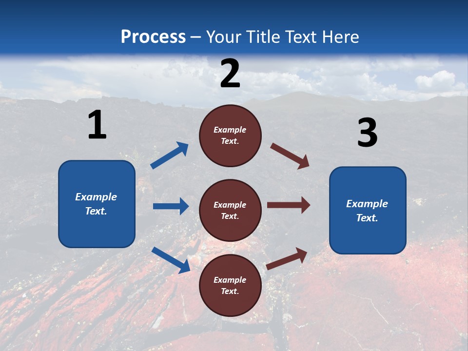 Idaho Metamorphic Landscape PowerPoint Template