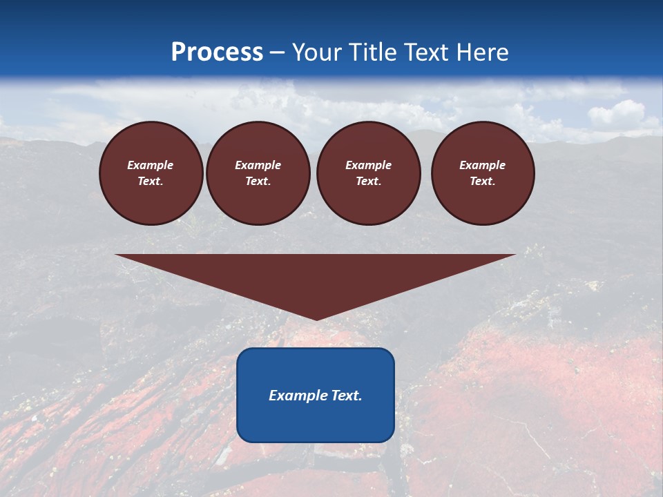 Idaho Metamorphic Landscape PowerPoint Template