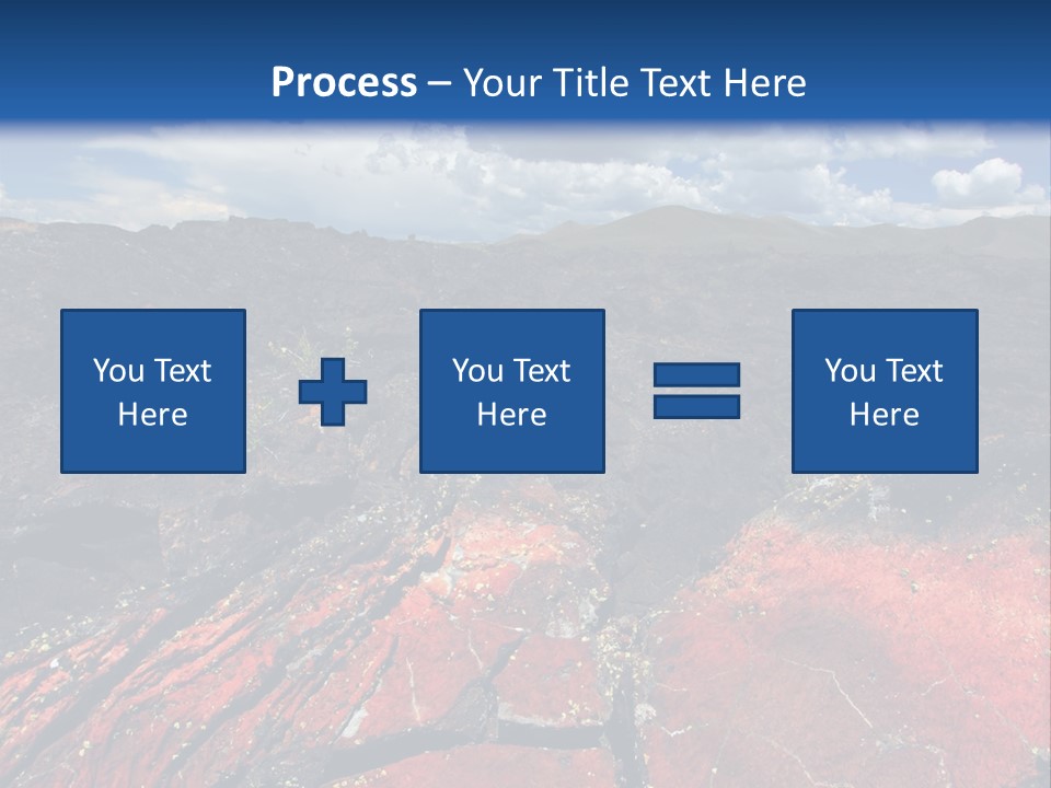 Idaho Metamorphic Landscape PowerPoint Template