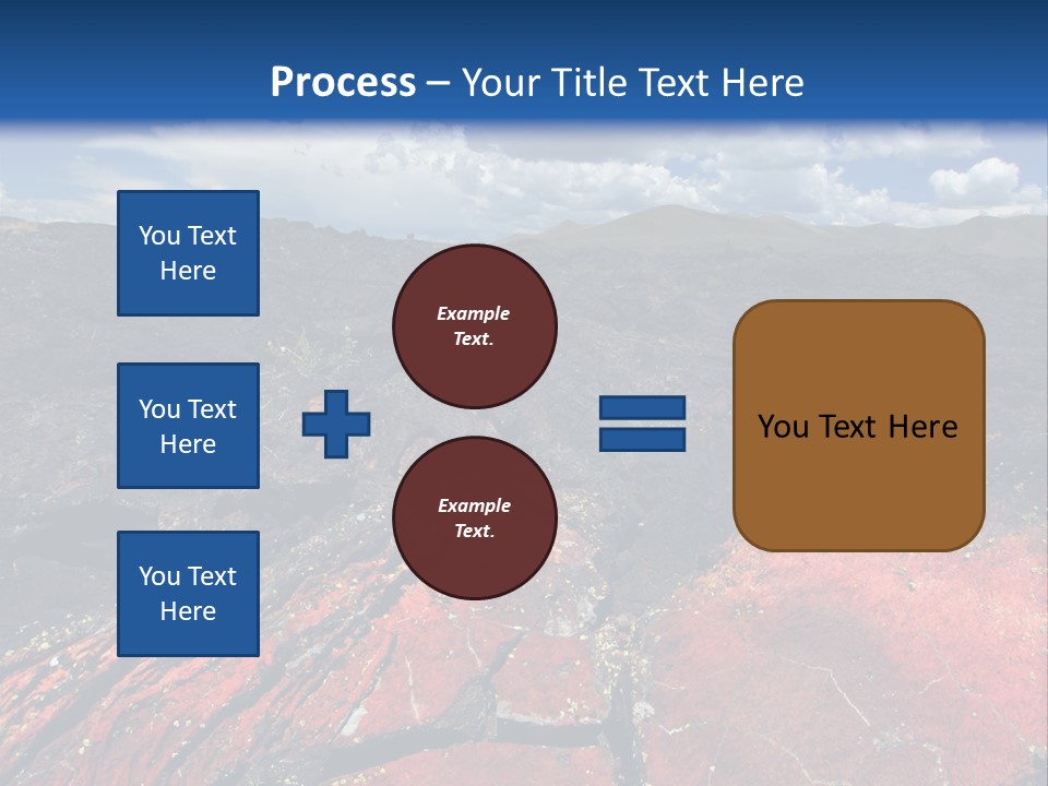 Idaho Metamorphic Landscape PowerPoint Template