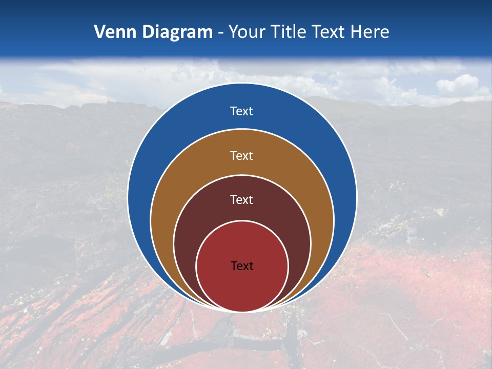 Idaho Metamorphic Landscape PowerPoint Template
