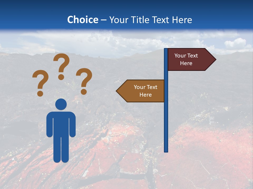 Idaho Metamorphic Landscape PowerPoint Template